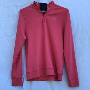 Vineyard Vines youth M Long sleeve Pullover Coral